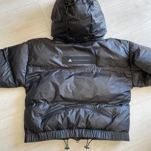 ADIDAS BY STELLA MCCARTNEY Black Short Puffer Jacket